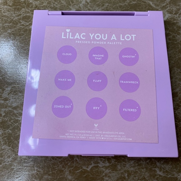 Lilac You A Lot Palette Colourpop - Picture 3 of 3